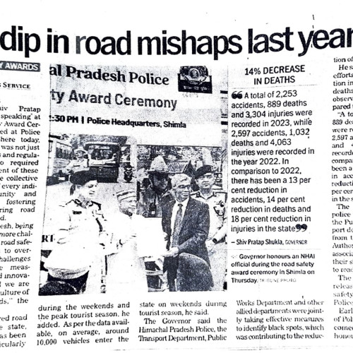 Newspaper clips April 2024